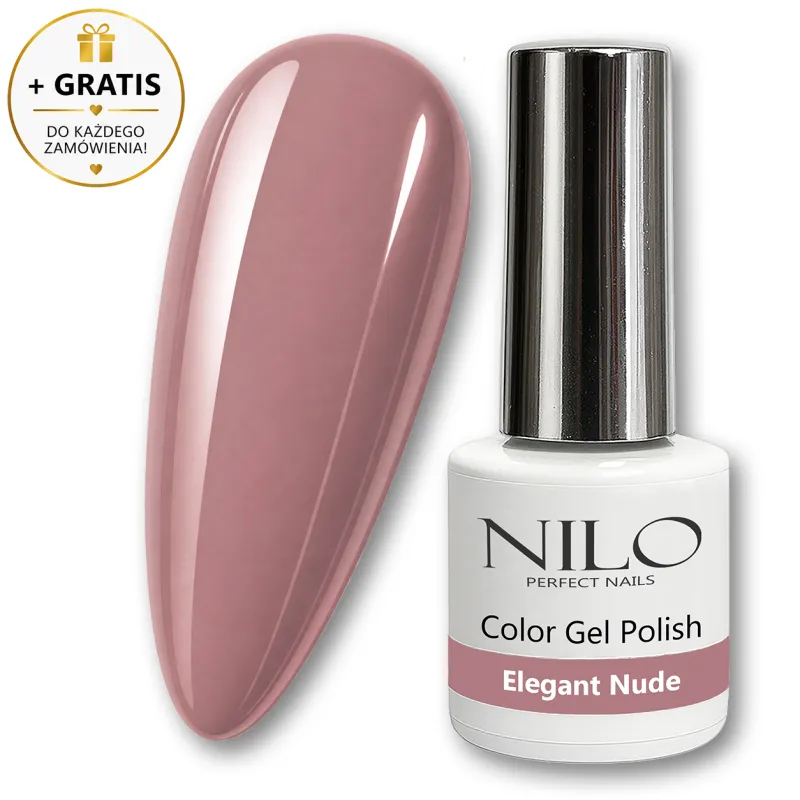 Lakier Hybrydowy Elegant Nude – NILO no.111